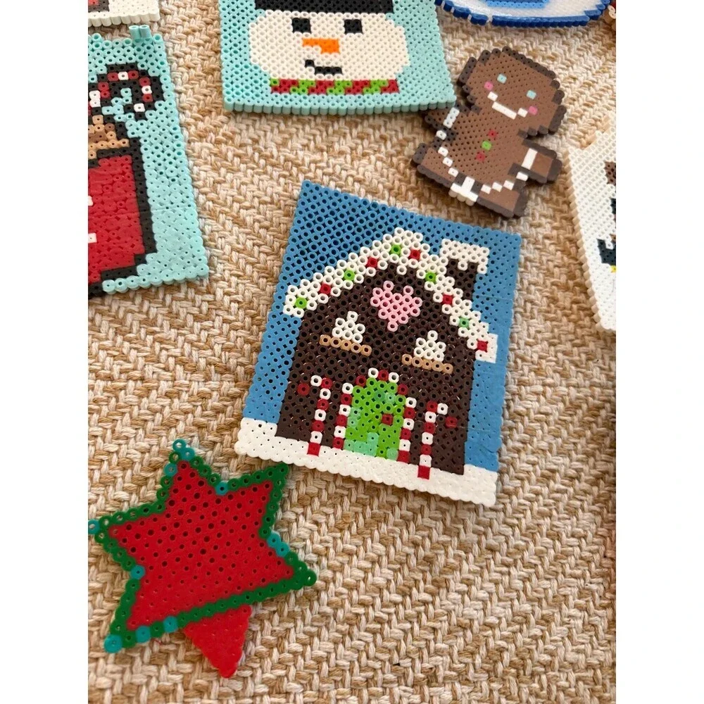 Lot of perler  bead art